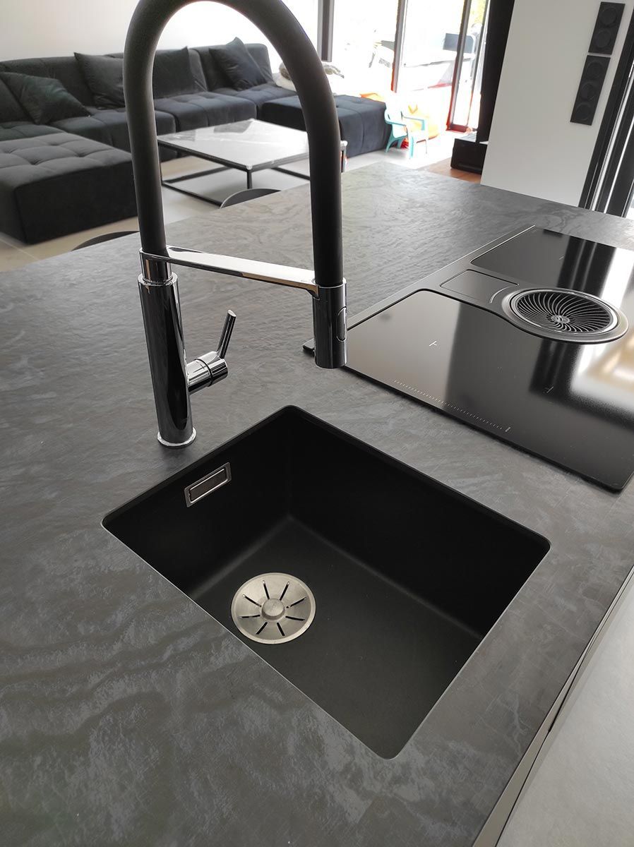 Cuve sous plan Dekton 12mm