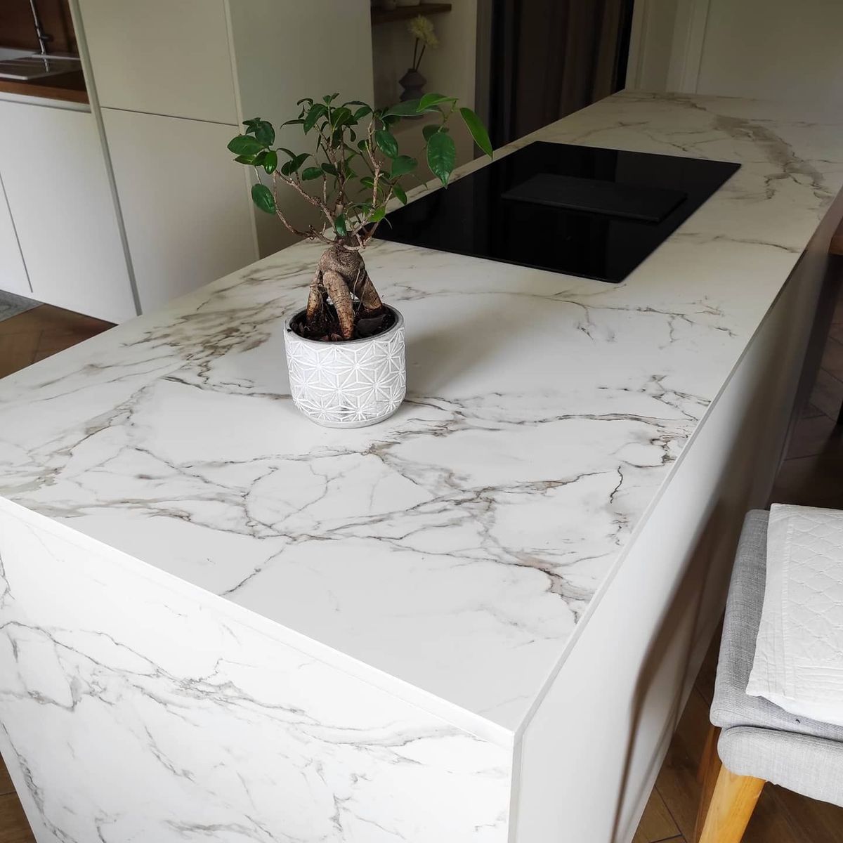 Ilot en Dekton